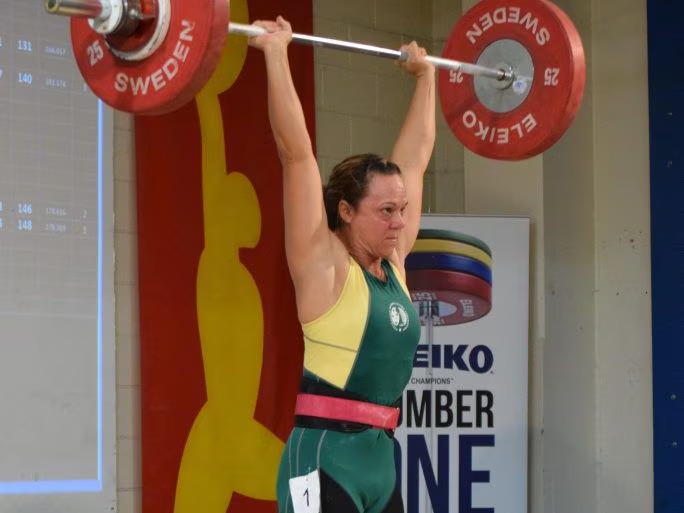 Masters champion olympic lifting